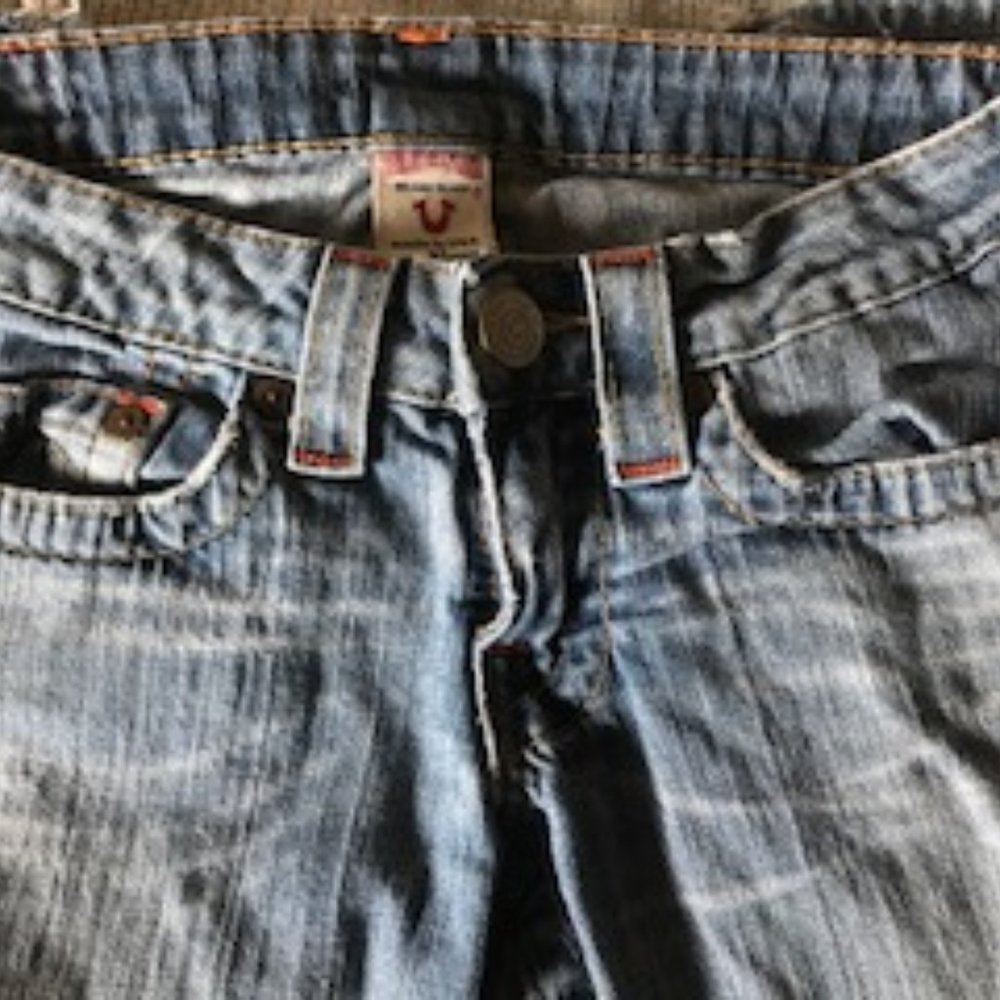 True Religion World Tour Bobby Distressed Jeans - Picture 4 of 10